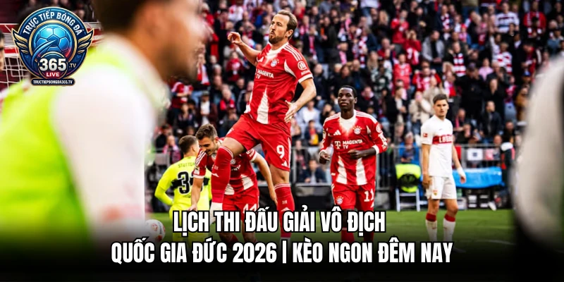 Lịch Thi Đấu Giải Vô Địch Quốc Gia Đức | Kèo Ngon Đêm Nay