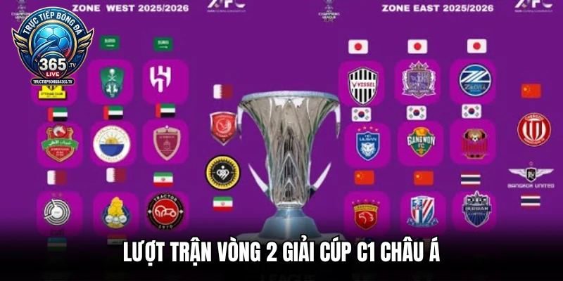 Lượt trận vòng 2 giải cúp C1 châu Á