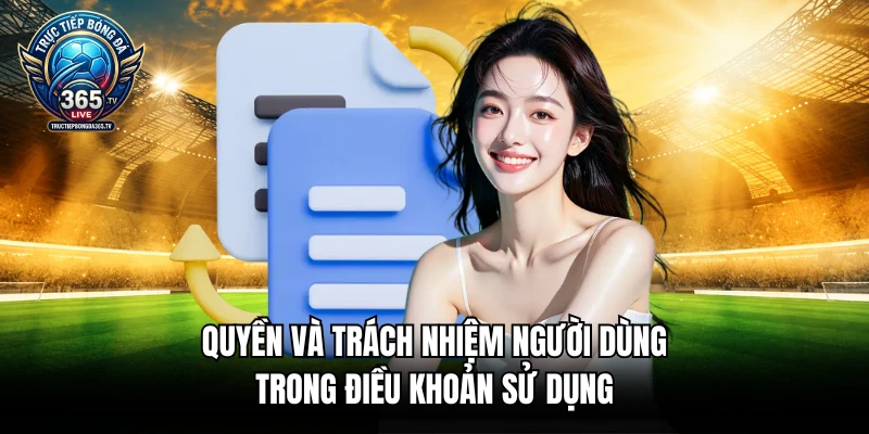 Quyền và trách nhiệm người dùng trong điều khoản sử dụng