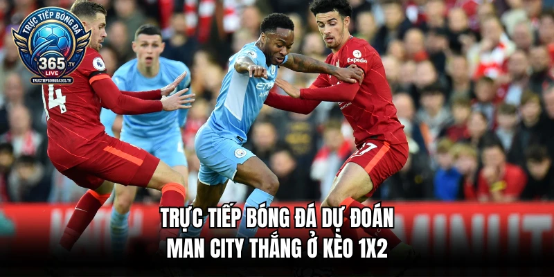 Trực tiếp bóng đá dự đoán Man City thắng ở kèo 1x2